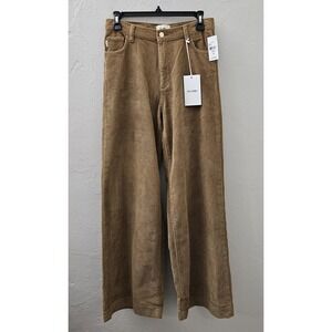 NEW w/Tags DL1961 Zoie Wide Leg Relaxed Vintage Amaretti Color Pants‎ Women 24"
